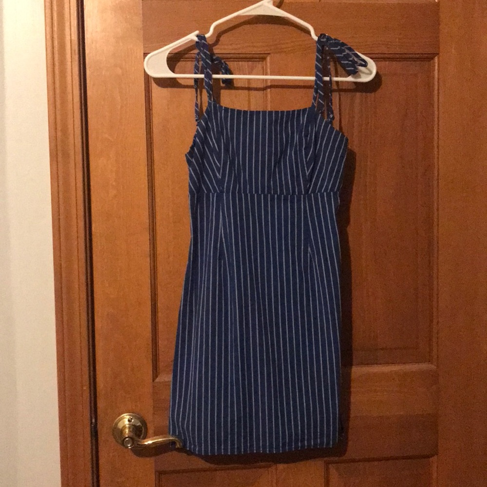 Blue dress